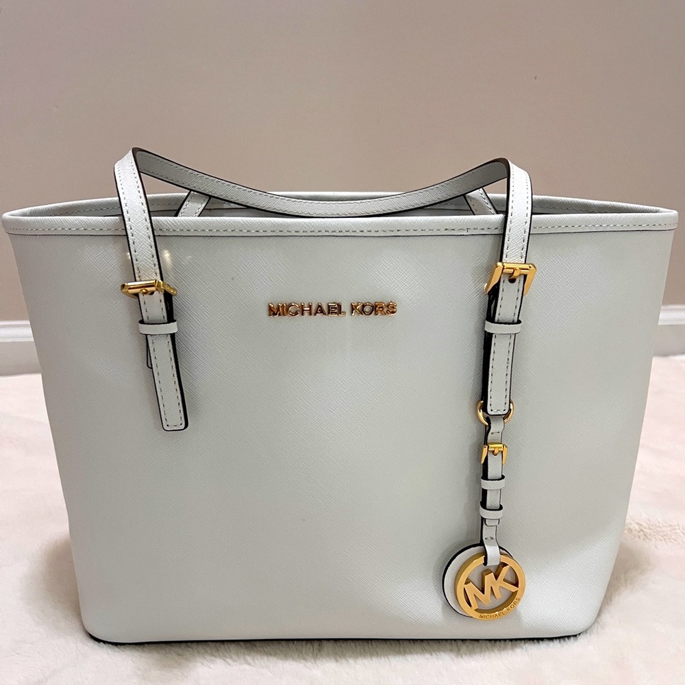 Michael Kors White Tote